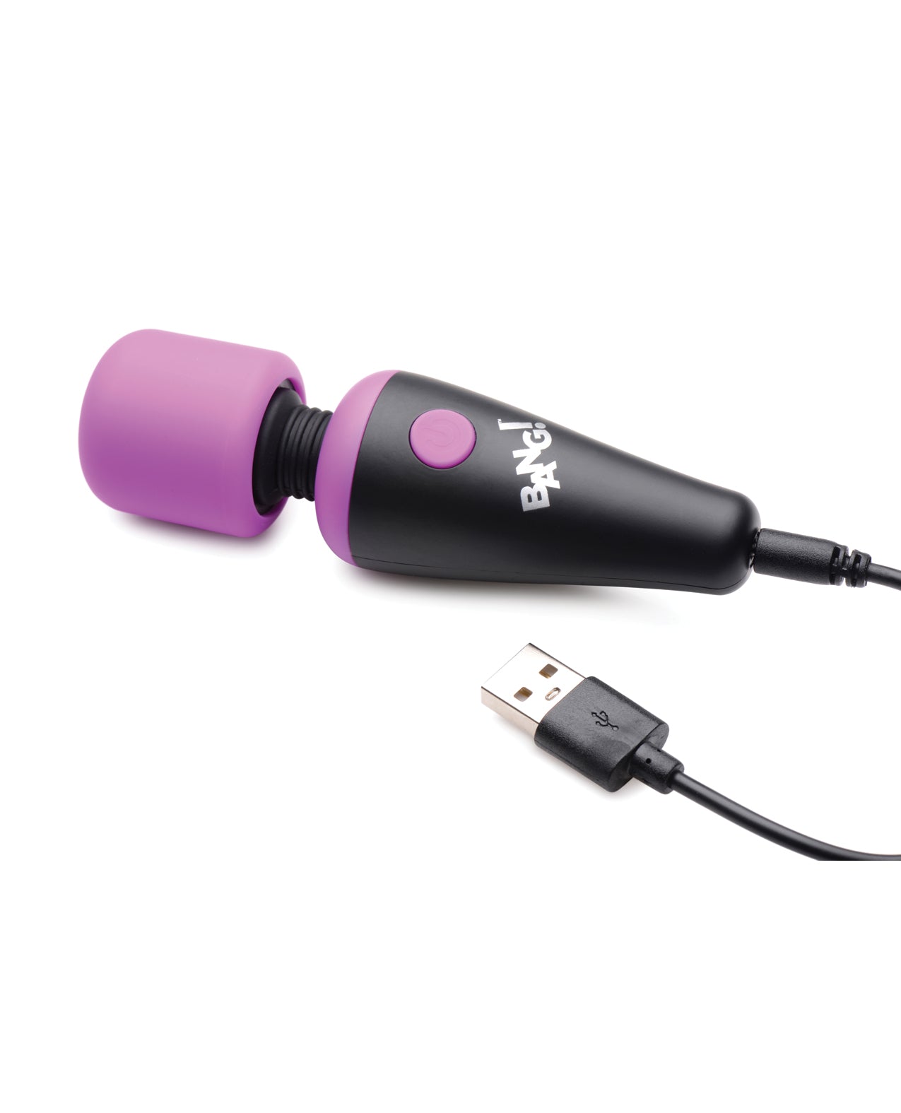 Bang! 10X Vibrating Mini Silicone Wand - Purple