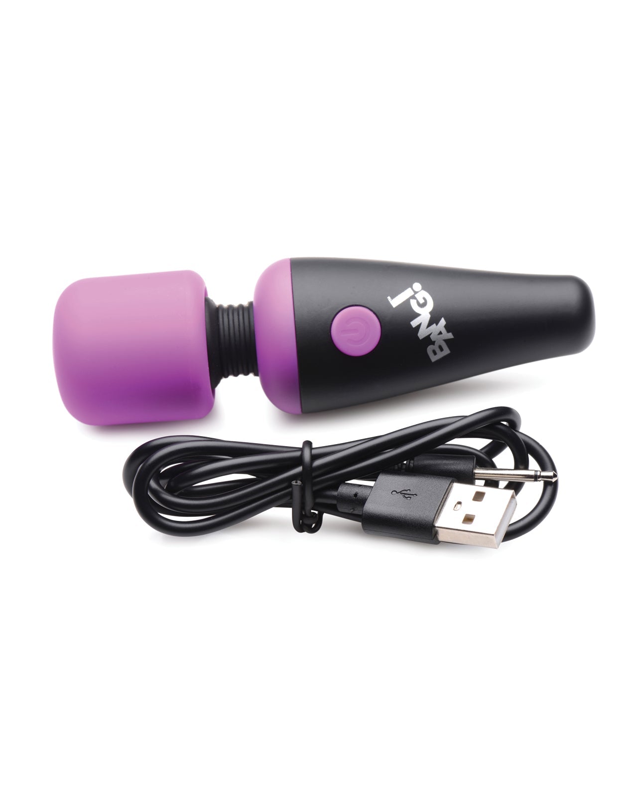 Bang! 10X Vibrating Mini Silicone Wand - Purple