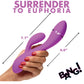 Bang! 10X Flexible Silicone Rabbit - Purple