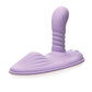 Inmi Thrust N' Grind Thrusting Vibrator | Silicone Grinder Small Vibrator | Purple Anal Vibrator | Best Vibrator for Women