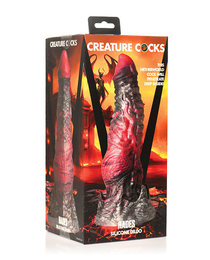 Creature Cocks Realistic Dildo | Hades Silicone Dildo | Large Suction Cup Dildo