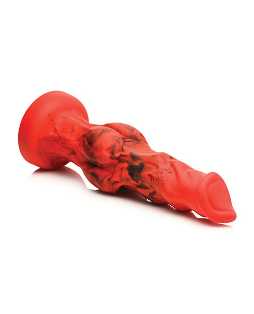 Creature Cocks Realistic Dildo | Fire Silicone Dildo | Large Suction Cup Dildo