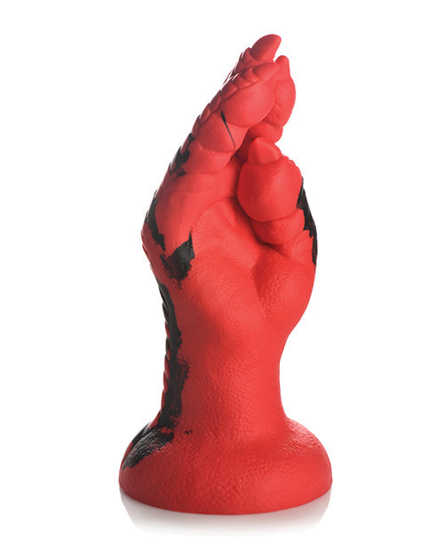 Creature Cocks Realistic Dildo | Demon Claw Fisting Red Suction Cup Dildo