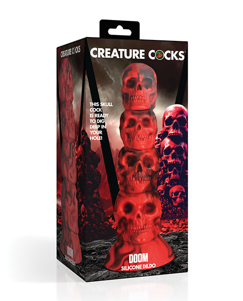 Creature Cocks Realistic Dildo | Doom Silicone Big Dildo | Suction Cup Dildo